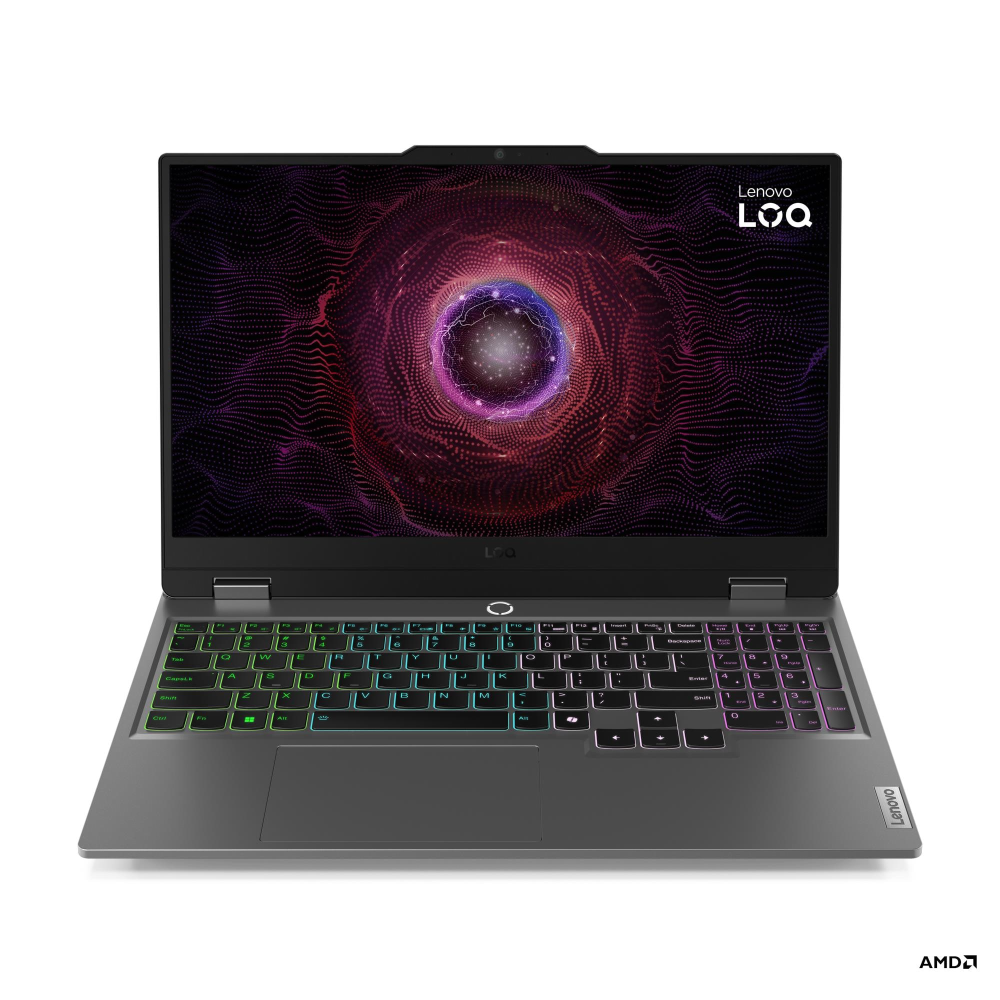 Lenovo LOQ leikjafartölva 15,6" FHD144 R5-7235HS 12/512GB RTX3050 W11 , Luna Grey-0