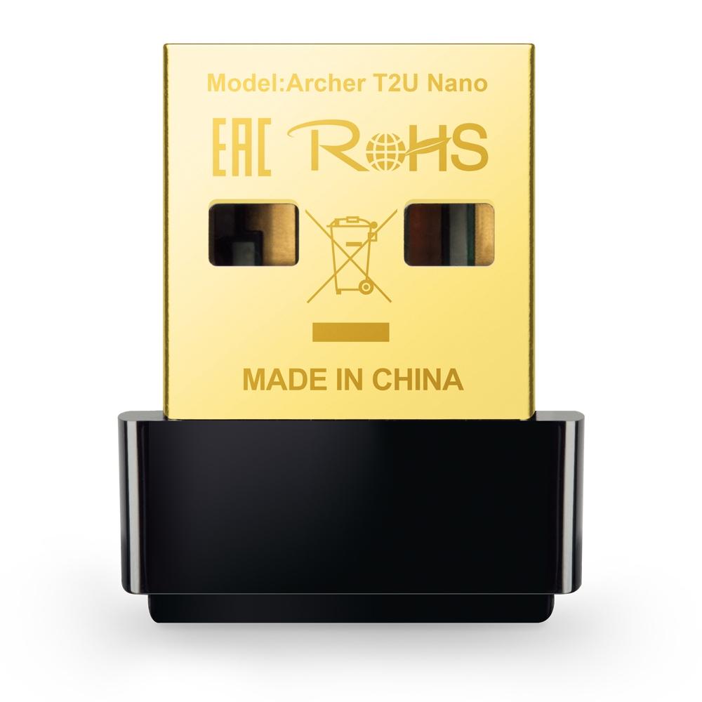 TP-Link Archer T2U Nano Þráðlaust USB Netkort, AC600