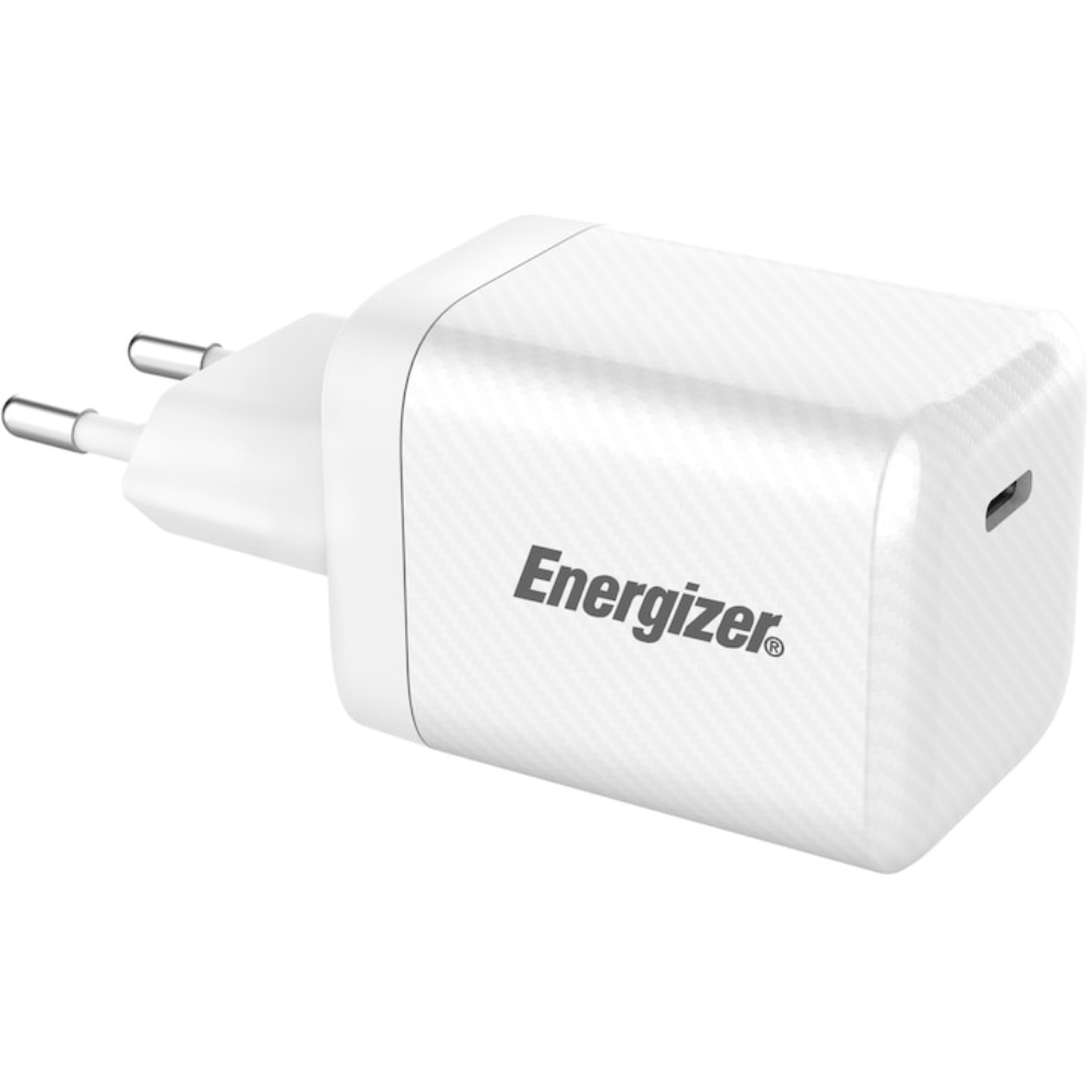 45W Energizer USB-C PD QC GaN hleðslutæki, hvítt
