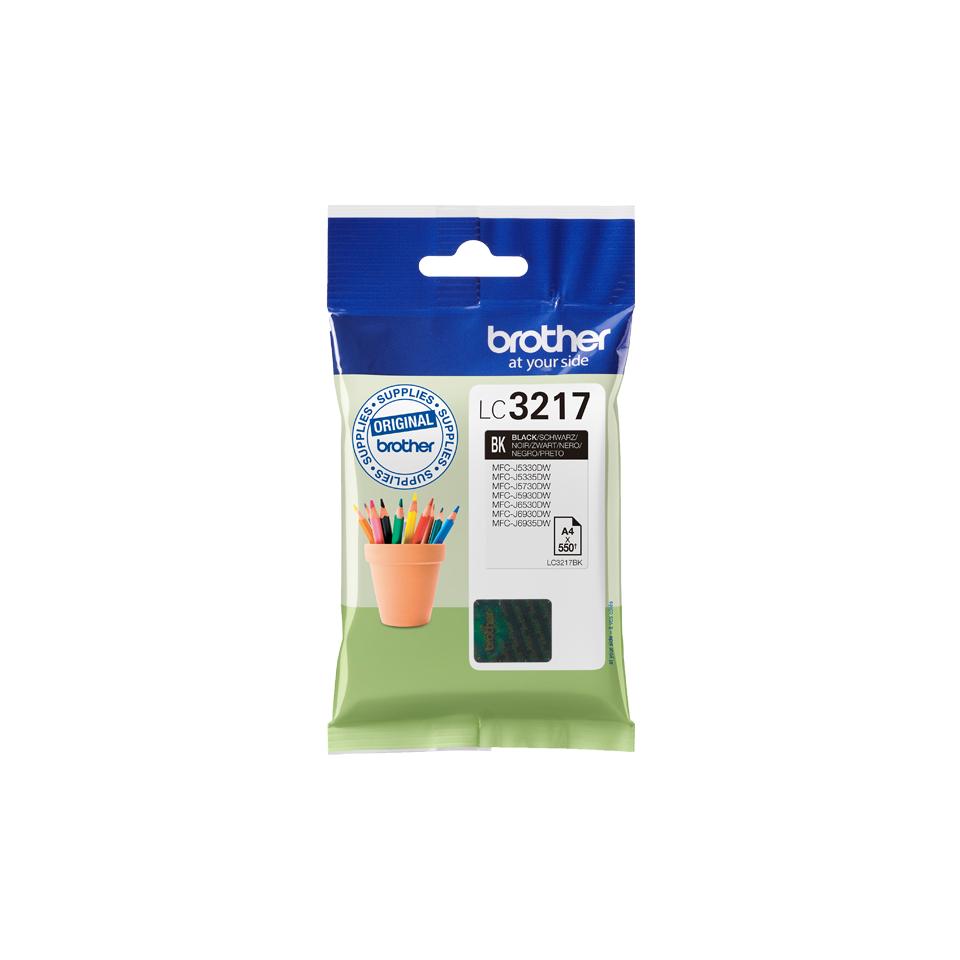 Brother LC3217BK svart blekhylki