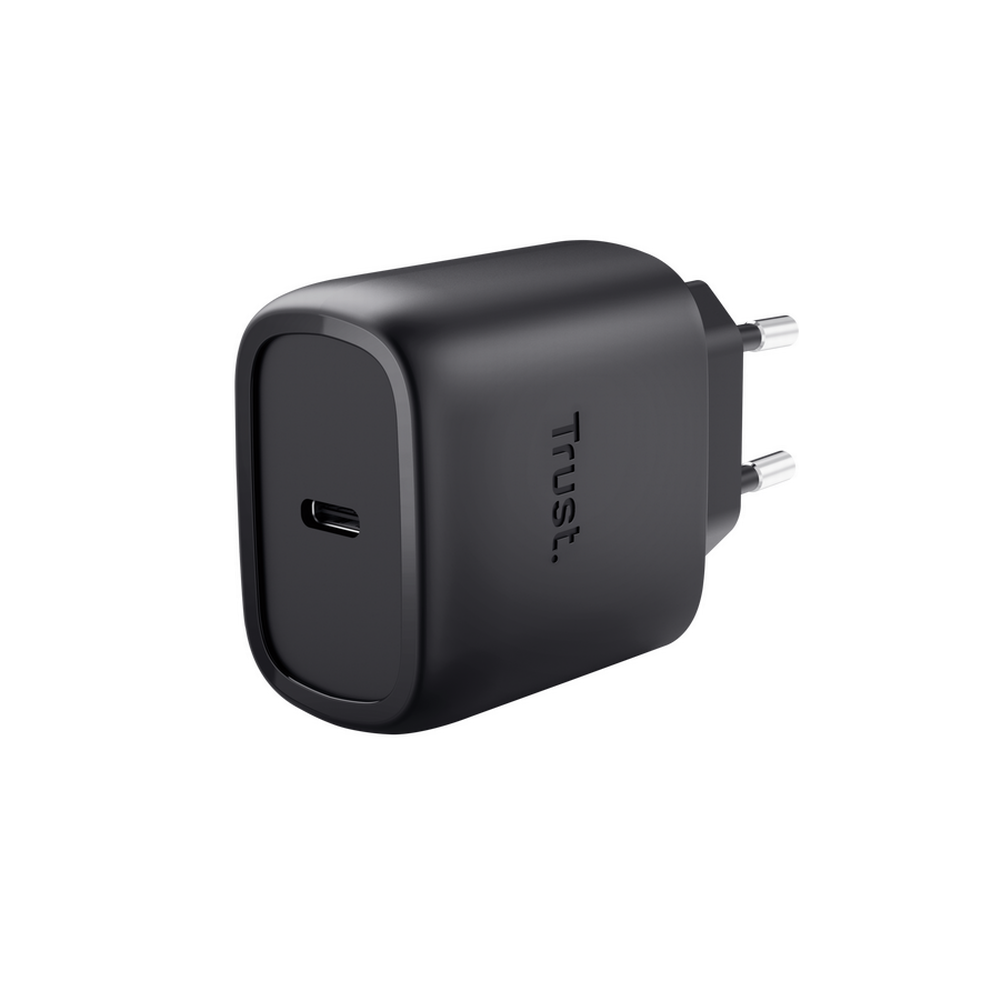 45W Trust Maxo USB-C PPS PD hleðslutæki, svart