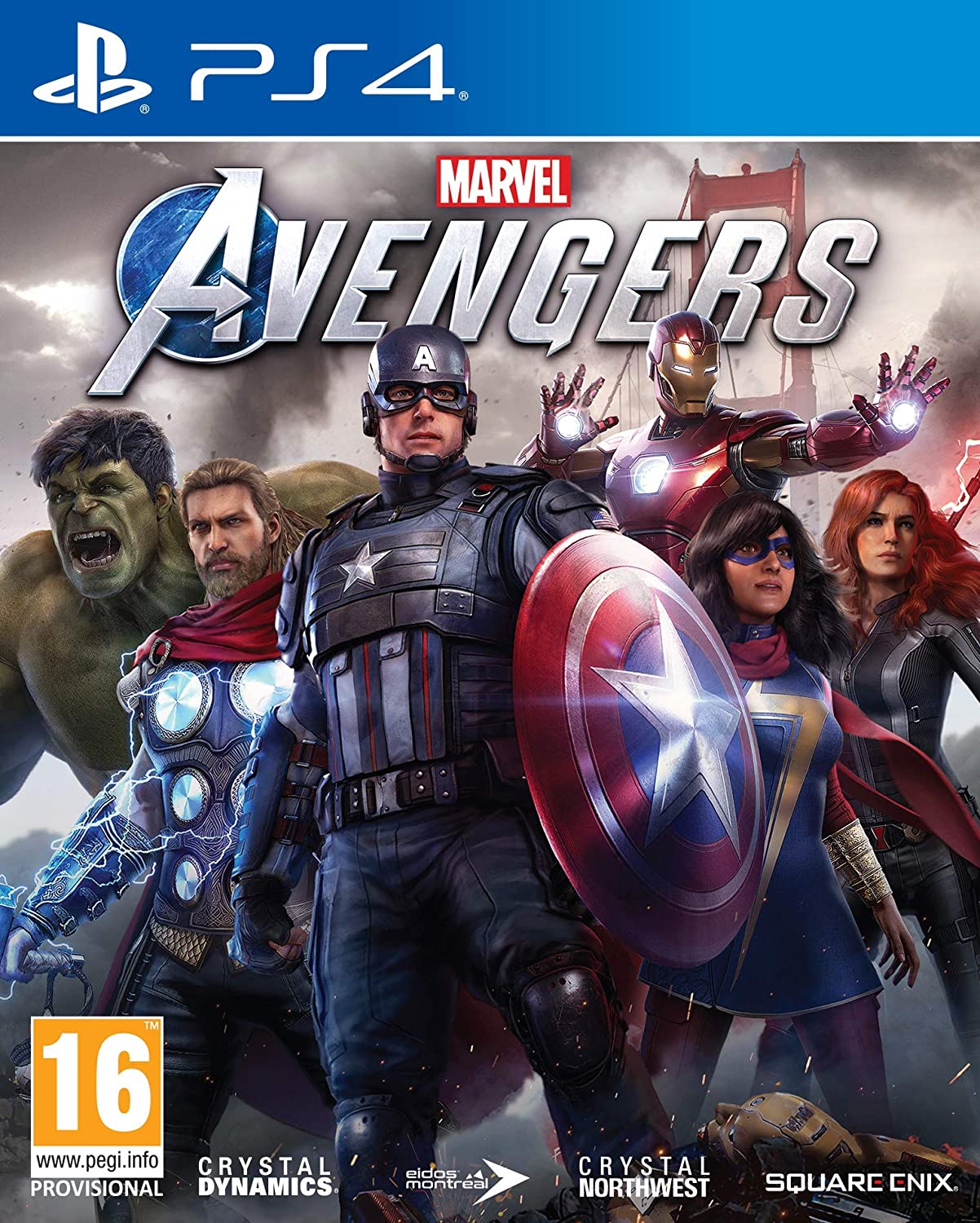 Сколько весит marvel avengers на ps4