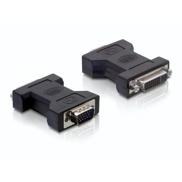 Delock DVI 24+5 í VGA 15 pin, hún/hann