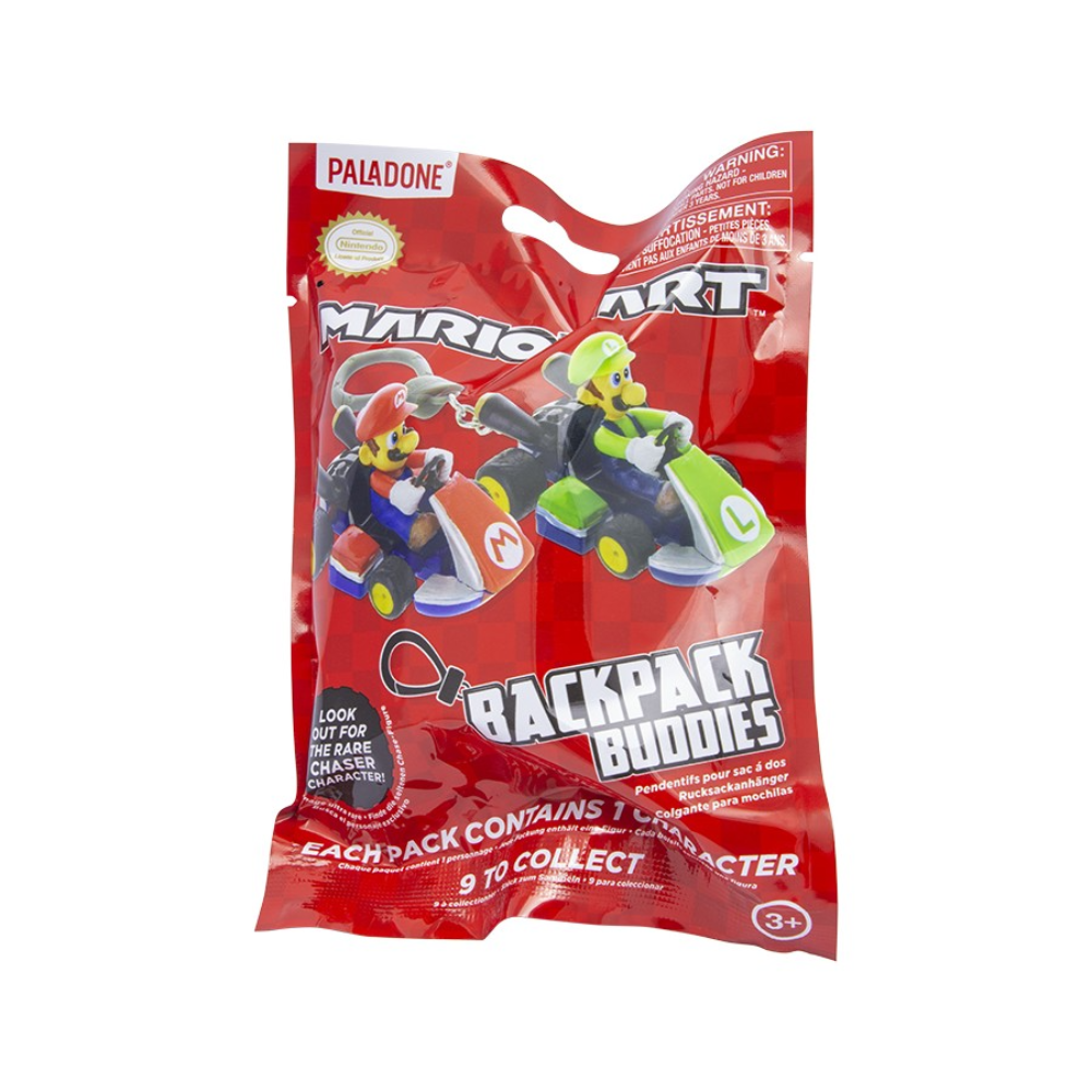 Mario Kart Backpack Buddies lyklakippa