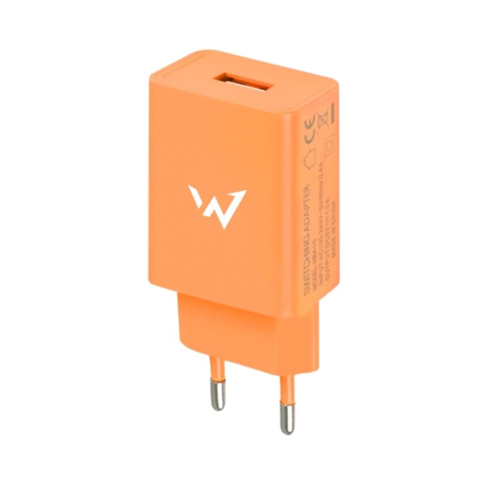 5W Energizer Wonder USB-A hleðslutæki, appelsínugult