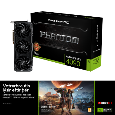 Gainward GeForce RTX 4090 24GB Phantom GS skjákort