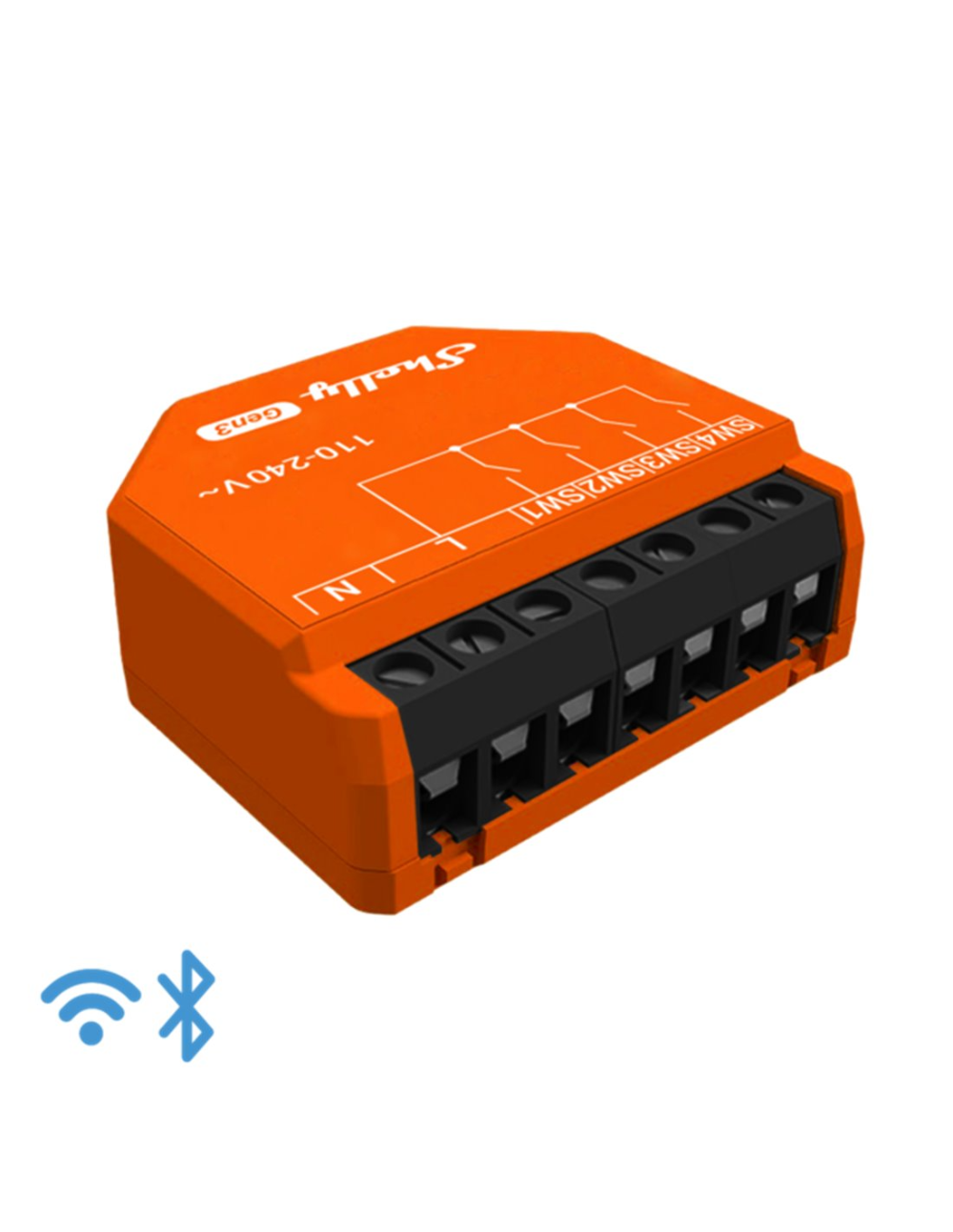 Shelly i4 Gen3 Wi-Fi/Bluetooth rofi