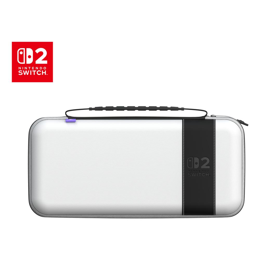 Turtle Beach PlayTreck ferðataska fyrir Nintendo Switch 2, Charcoal hvít
