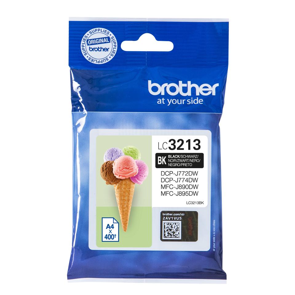 Brother LC3213BK svart blekhylki