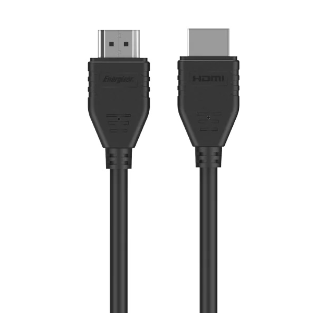 Energizer 4K HDMI kapall, 2 metrar, svartur