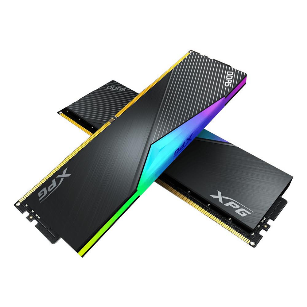 ADATA 64GB Dual DDR5 6400MHz (2x32GB) Lancer RGB vinnsluminni