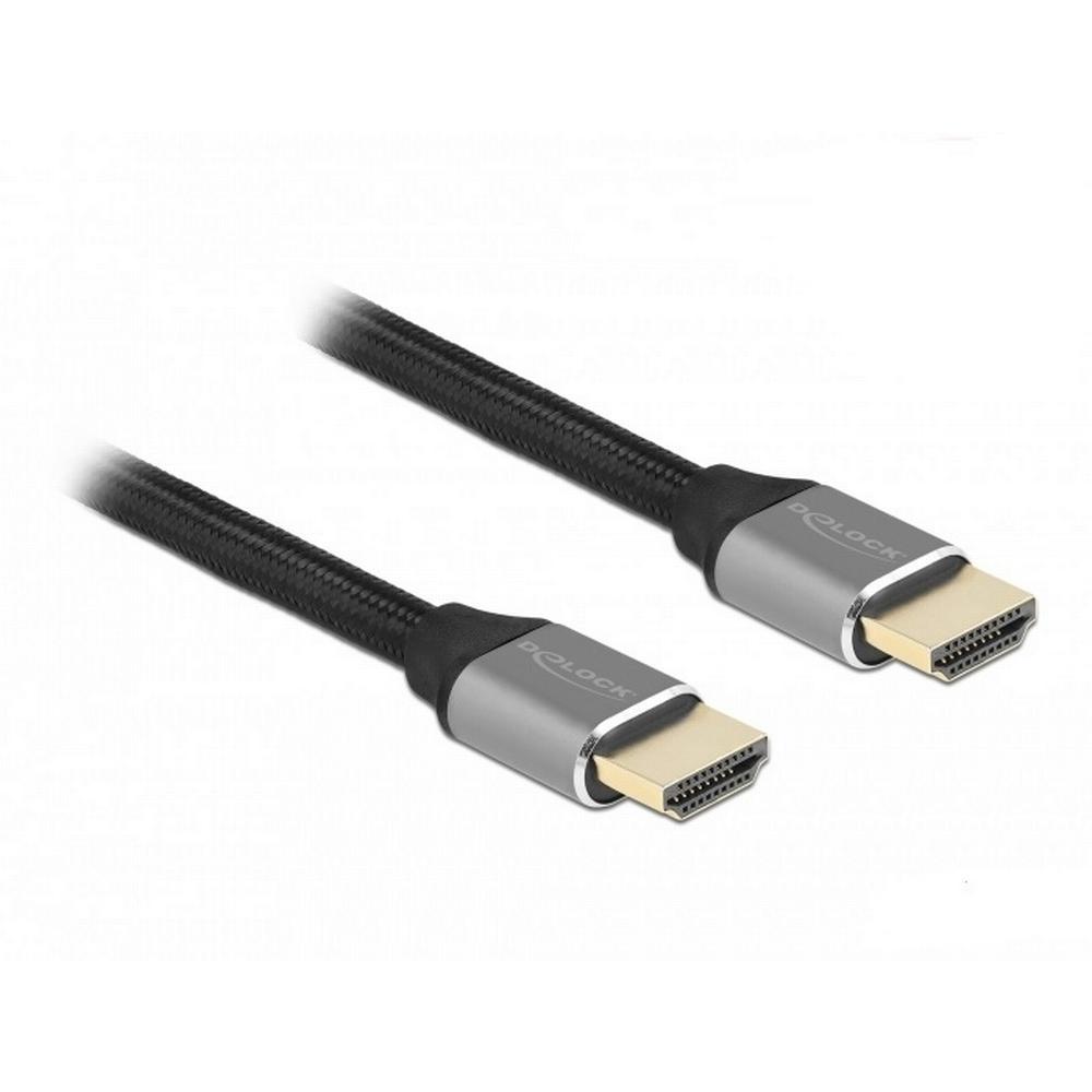 Delock HDMI 8K kapall, hann/hann, 3 metrar