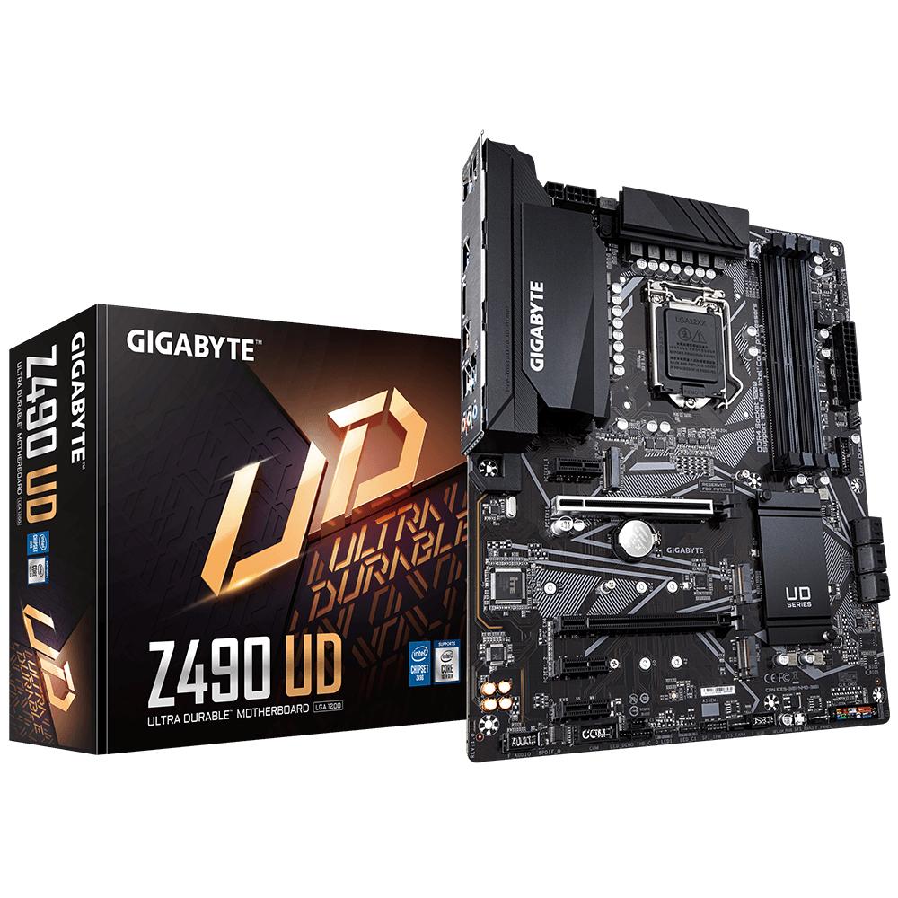 Gigabyte z490 ud горит светодиод vga