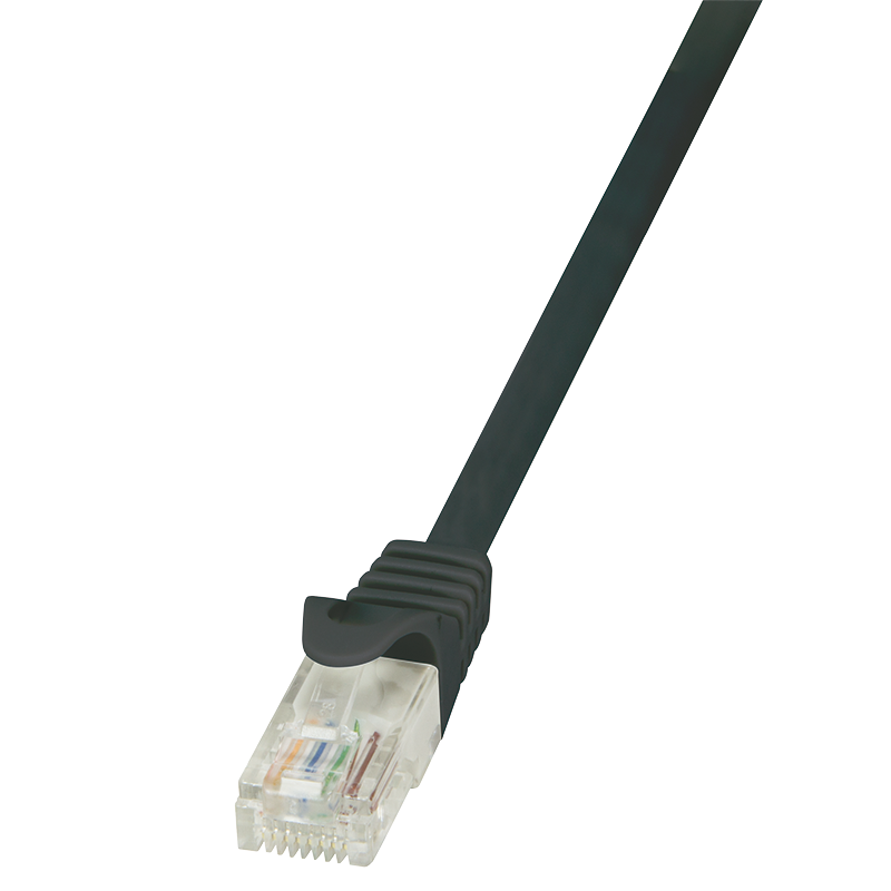 Netsnúra Cat5e RJ-45 svört 7.5 m