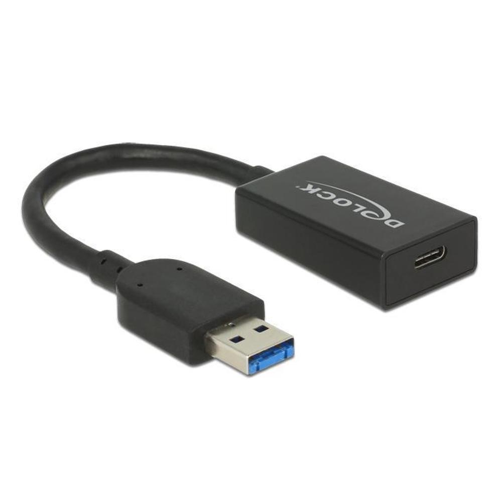 USB-A í USB-C Active breytistykki 3.1 Gen 2, svart
