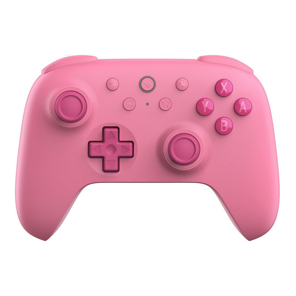 8BitDo Ultimate 2C Bluetooth Hall-Effect stýripinni fyrir Nintendo Switch/Switch 2, bleikur
