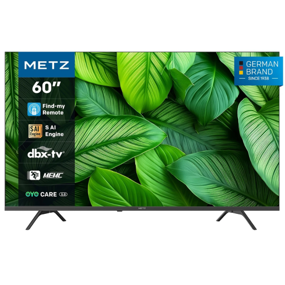 Metz 60" DLED 4K HDR10 Dolby Audio Google TV snjallsjónvarp