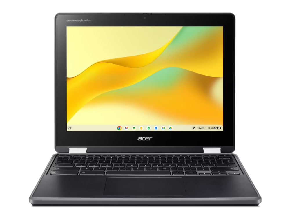 Acer Chromebook Spin 512 R856T-TCO-C25S fartölva, 12" HD+ Intel N100 4/32GB Touch, Svört-0