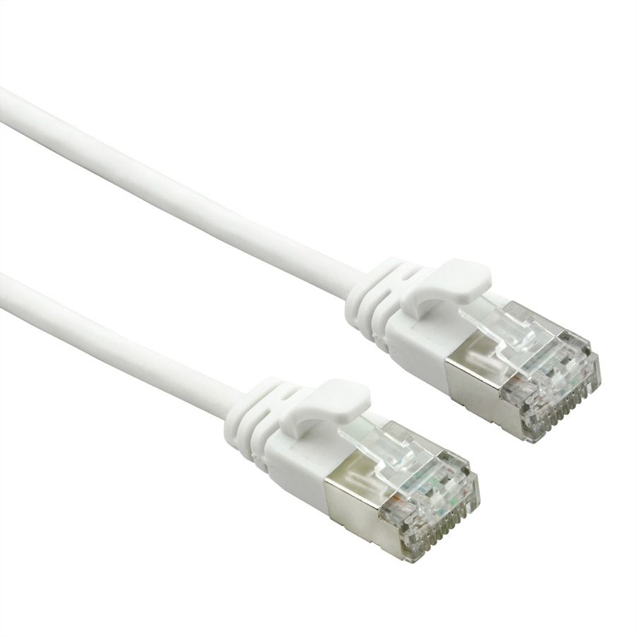 Netsnúra Cat6A RJ45-RJ45 FTP DataCenter Hvít 1.0 m