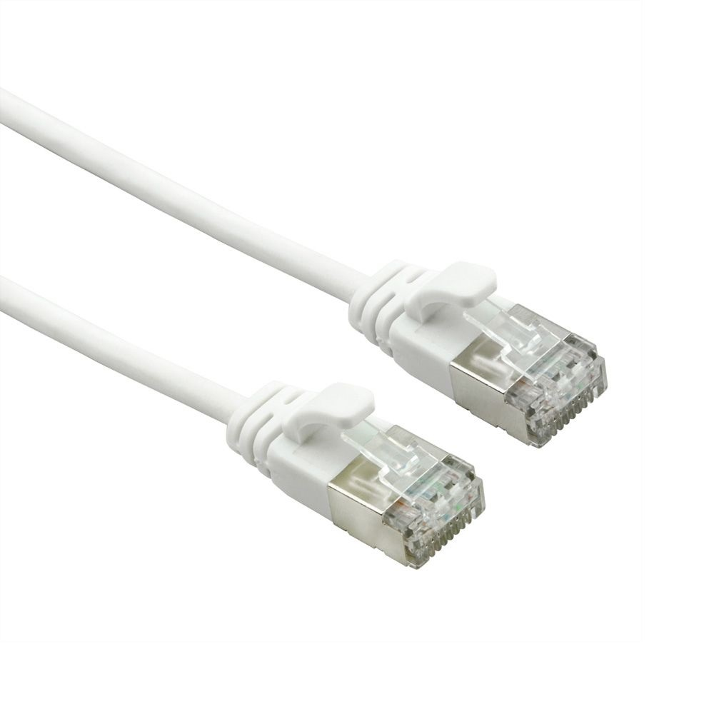 Netsnúra Cat6A RJ45-RJ45 FTP DataCenter Hvít 5.0 m