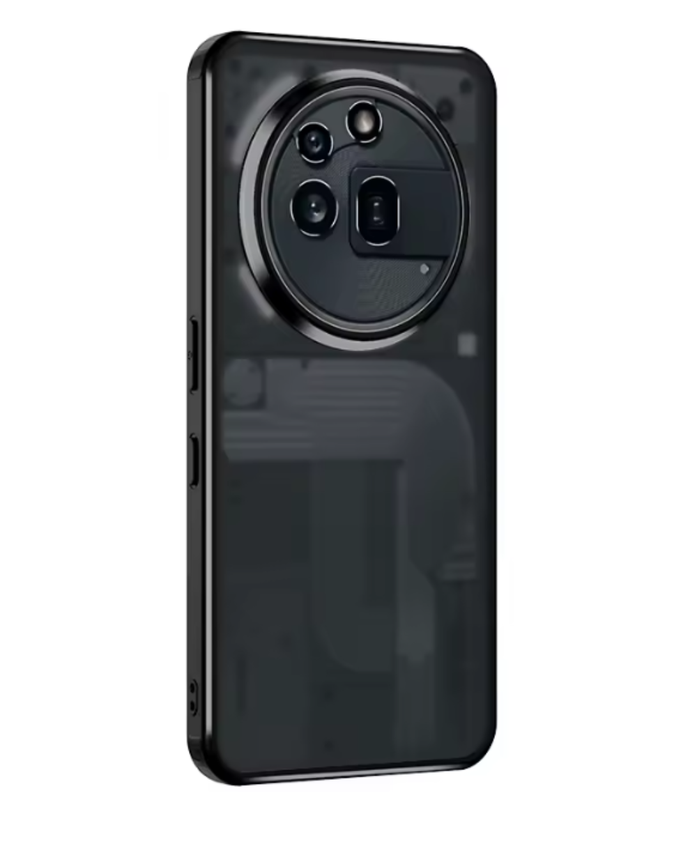 Hulstur fyrir Nothing Phone (3a Pro) – Gegnsæ hlíf