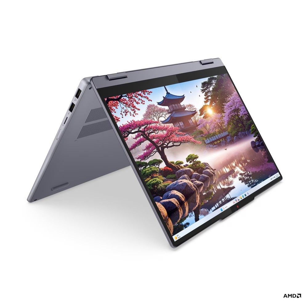 Lenovo Flex 5 2in1 AI fartölva, 14" OLED FHD+ Ryzen AI-7-350 24GB 1TB W11, Luna Grey-7