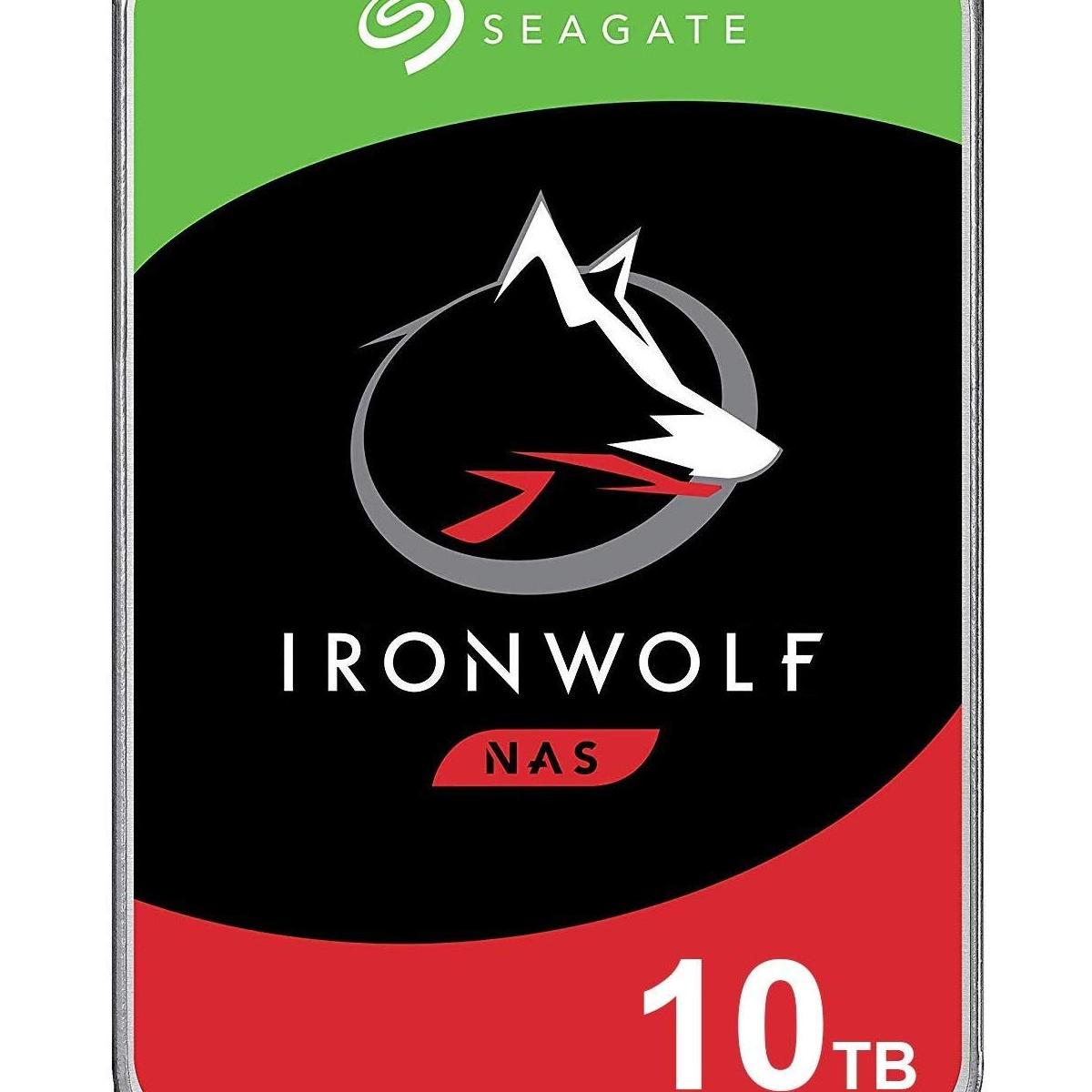 10TB SATA3 Seagate IronWolf NAS Har ur Diskur 256MB byrg 3 r