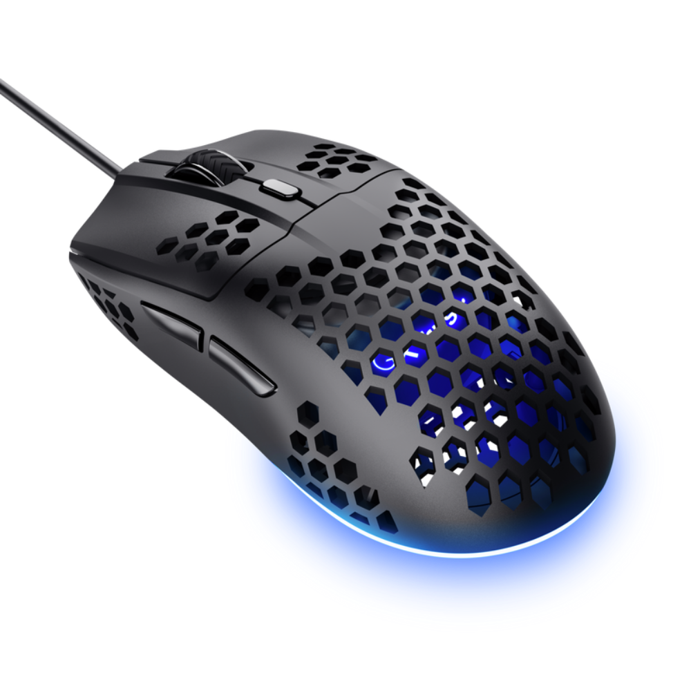 Trust GXT 928 Helox RGB leikjamús, svört