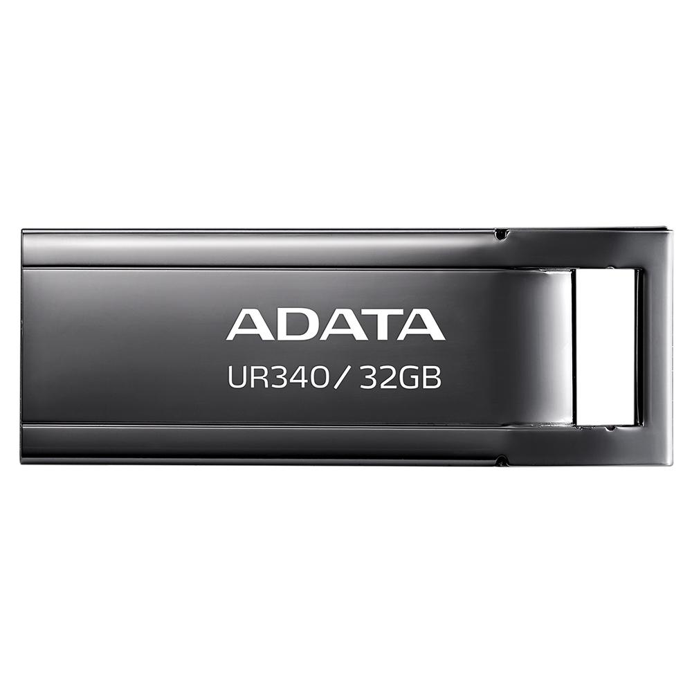 ADATA UR340 32GB USB minnislykill, Metal svartur