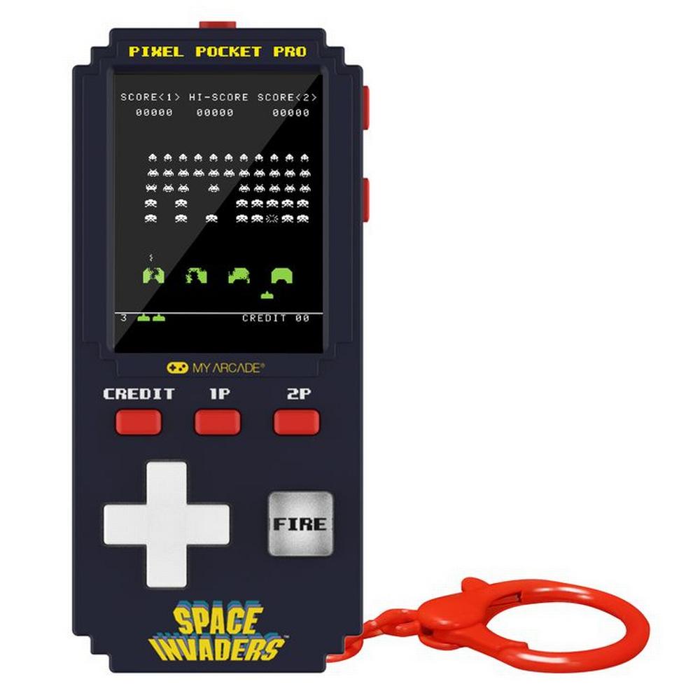 MY ARCADE Space Invaders Pixel Pocket Pro handleikjatölva