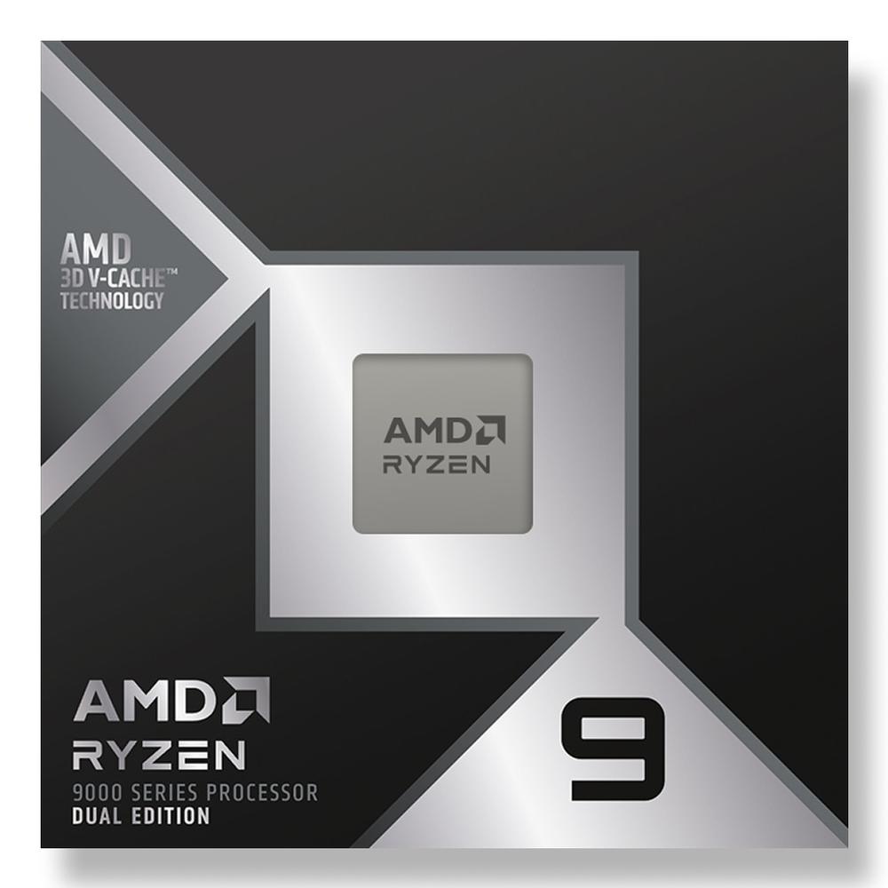 AMD Ryzen 9 9950X3D2 Dual Edition 16 kjarna leikjaörgjörvi, Tray