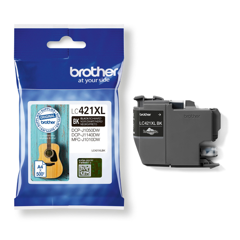 Brother LC421BK svart XL blekhylki